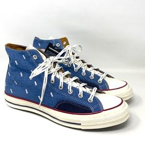 Converse 171064C Chuck 70 Hight Top Canvas Blue White Black Men’s Sneakers